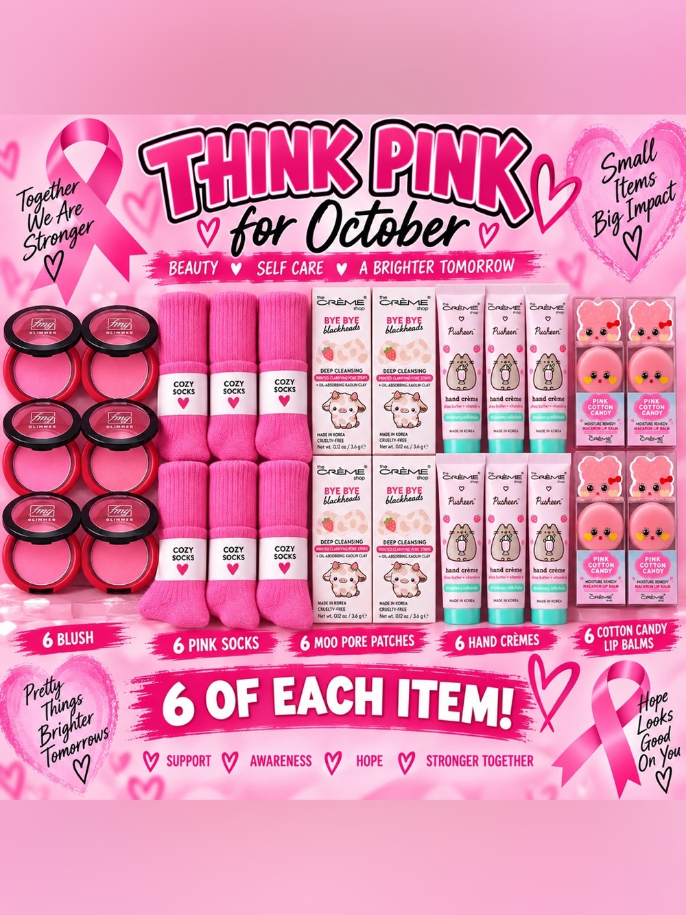 30 PIECE BUNDLE ~ THINK PINK FOR OCTOBER